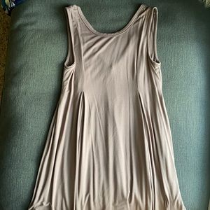 Sleeveless High Neck Dress